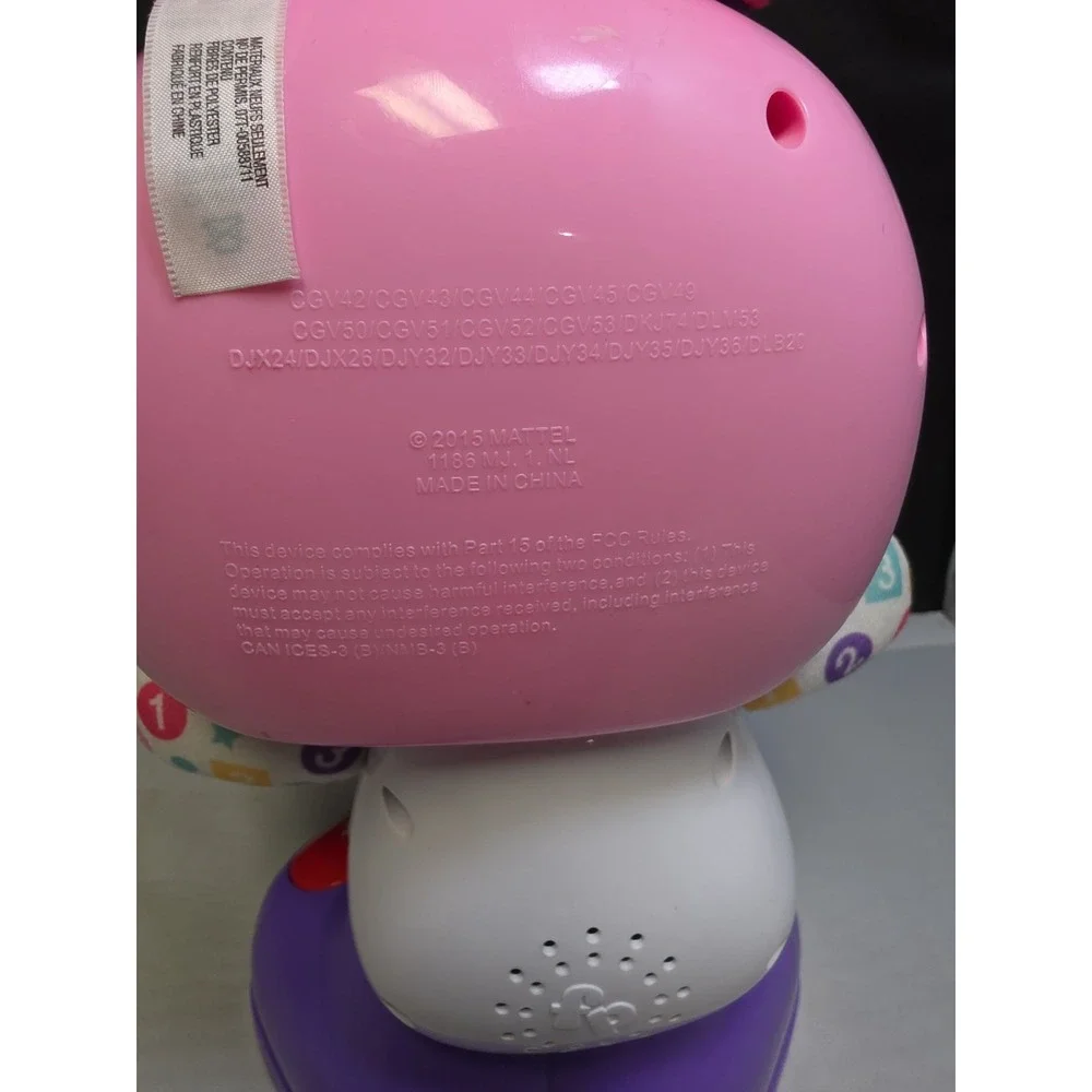 Fisher Price Bright Beats Dance & Move BeatBelle Pink Interactive toy Works